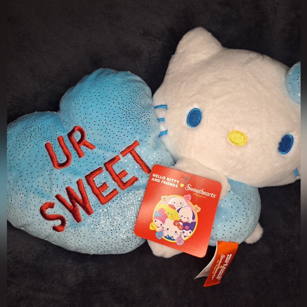 Hello Kitty x Sweethearts New 2026 Valentines Day Release Plushes Bundle. NWT - Picture 4 of 6